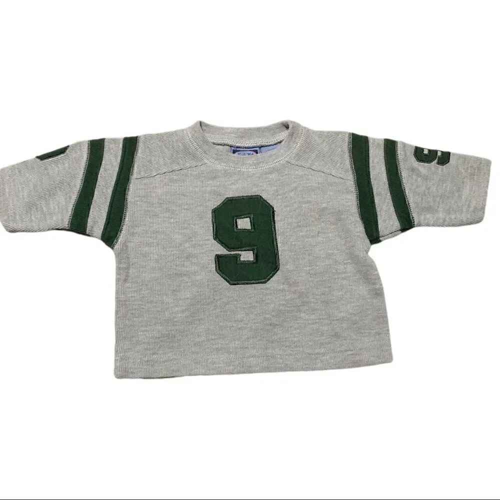 Koala Kids #9 Football Jersey Style Shirt Sz 6-9Mos